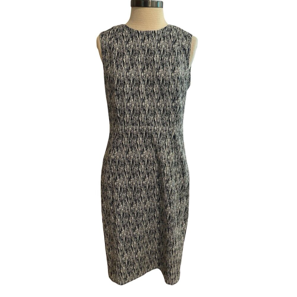 Calvin Klein Womens Sleeveless Sheath Dress Sz 8 Office Career Wedding Cocktail